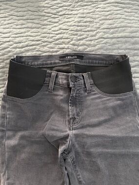 J Brand maternity Gray Stretch Waistband Jeans